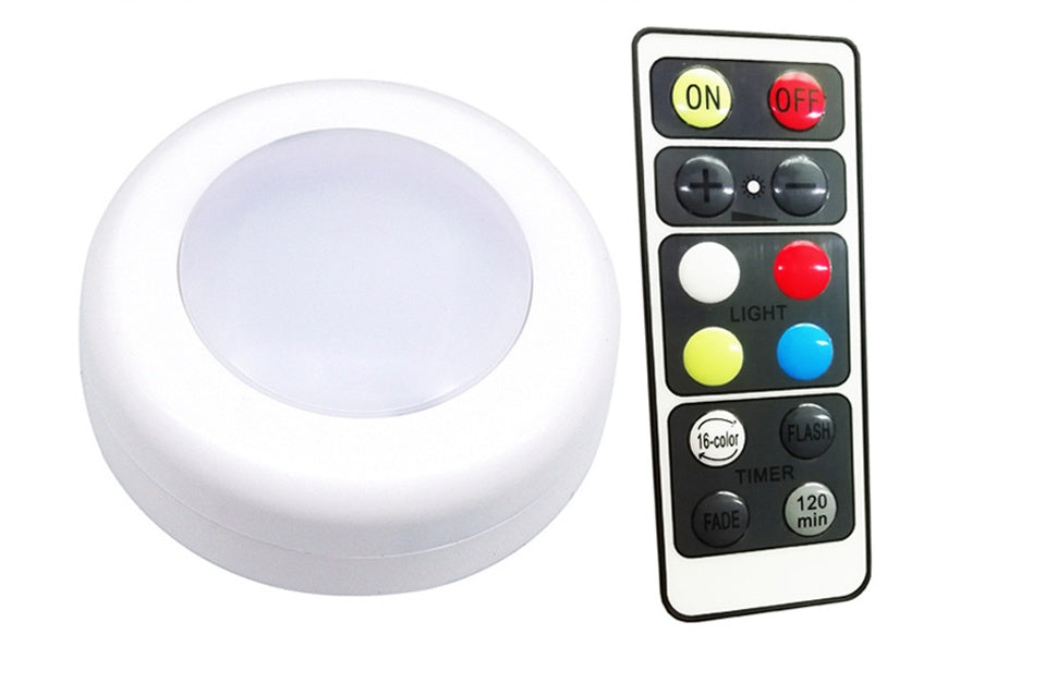 Remote control 16 color LED cabinet light