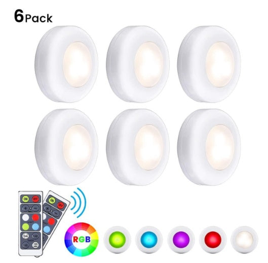 Remote control 16 color LED cabinet light