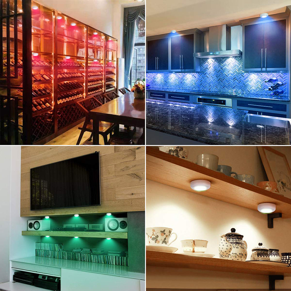 Remote control 16 color LED cabinet light