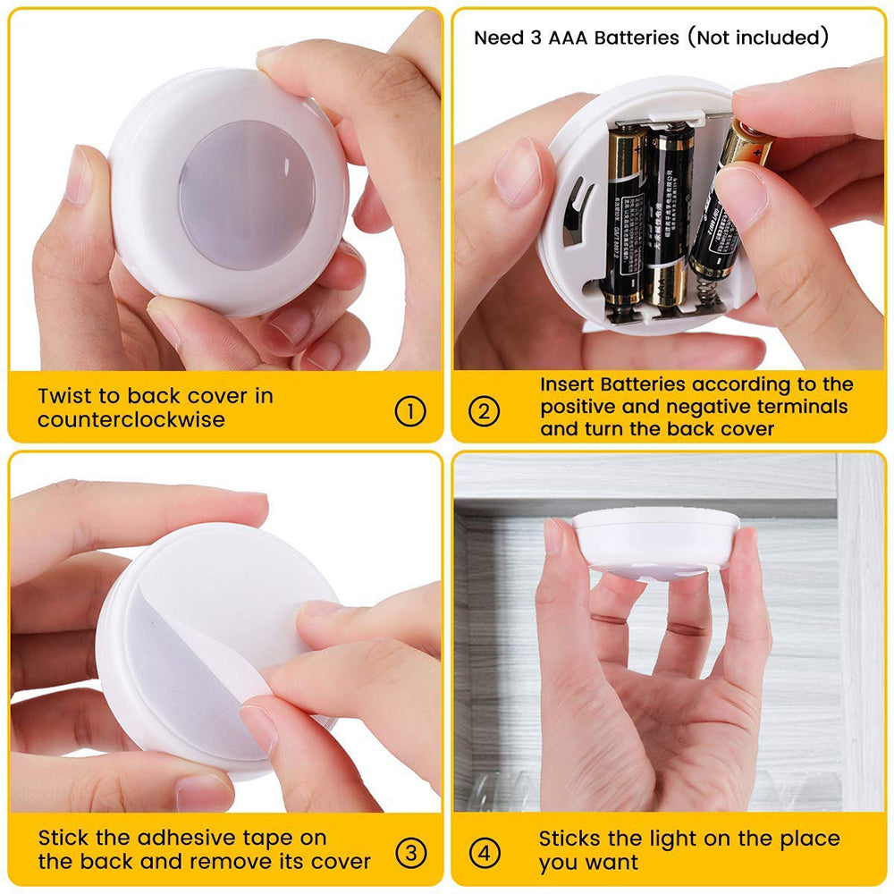 Remote control 16 color LED cabinet light