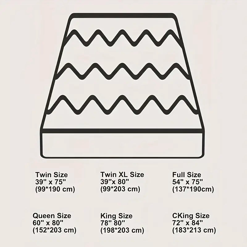 Topper Pad For Mattress Gray